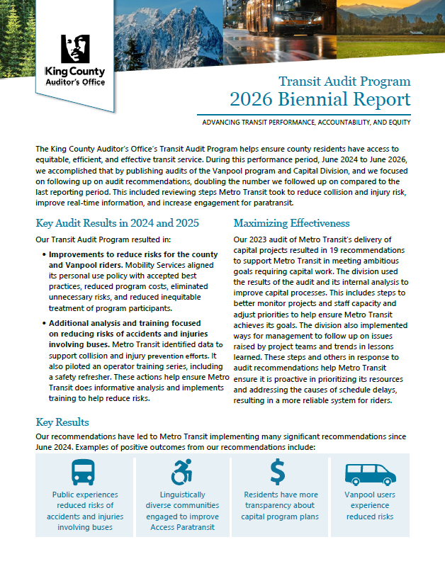 Screenshot of 2026 TAP biennial report