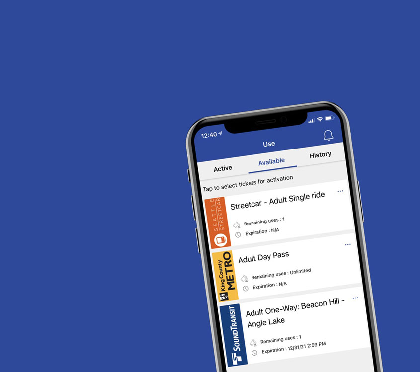 Transit GO Ticket King County, Washington