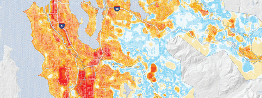 Urban heat island mitigation in Seattle and King County