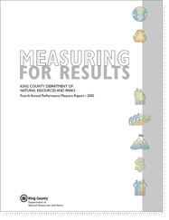 Report Cover - Measuring for Results 2005