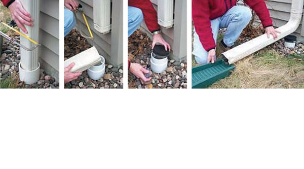 disconnect a downspout