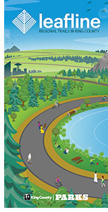 Regional Trails in King County map cover