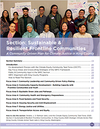 2020 SCAP - Sustainable and Resilient Frontline Communities cover